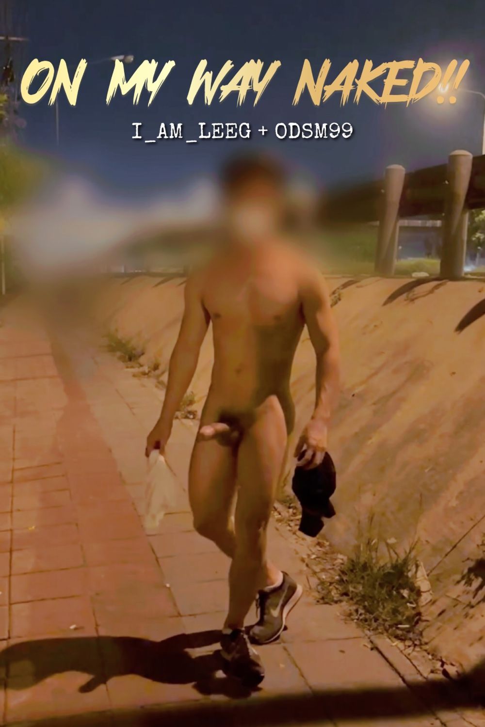 ON MY WAY NAKED!! - RERUN 2/4