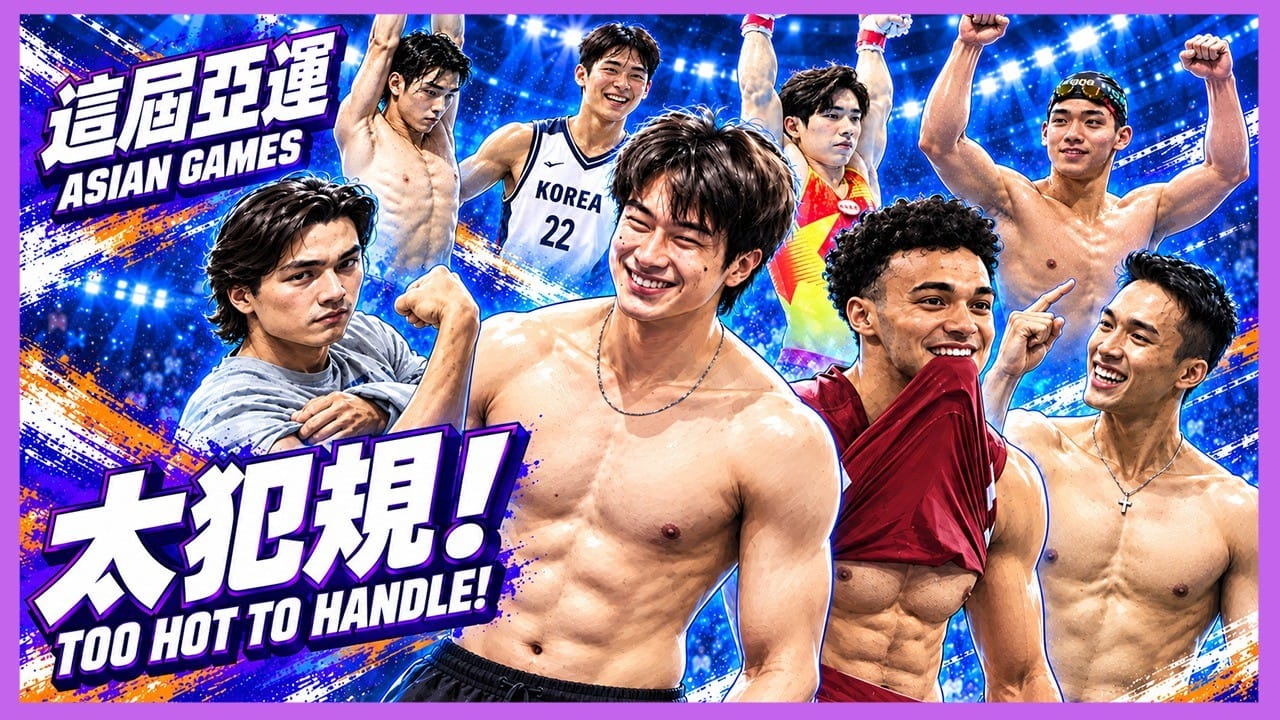 (會員搶先看) 2026 愛知名古屋亞運 🔥 32 位帥哥運動員齊聚，能不看嗎！