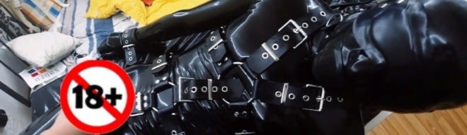 rubber slave traning