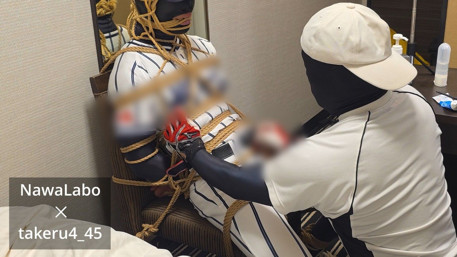 比赛结束后惨遭前辈“特别指导”……平头棒球少年被狠狠干到崩溃！NawaLabo × Takeru