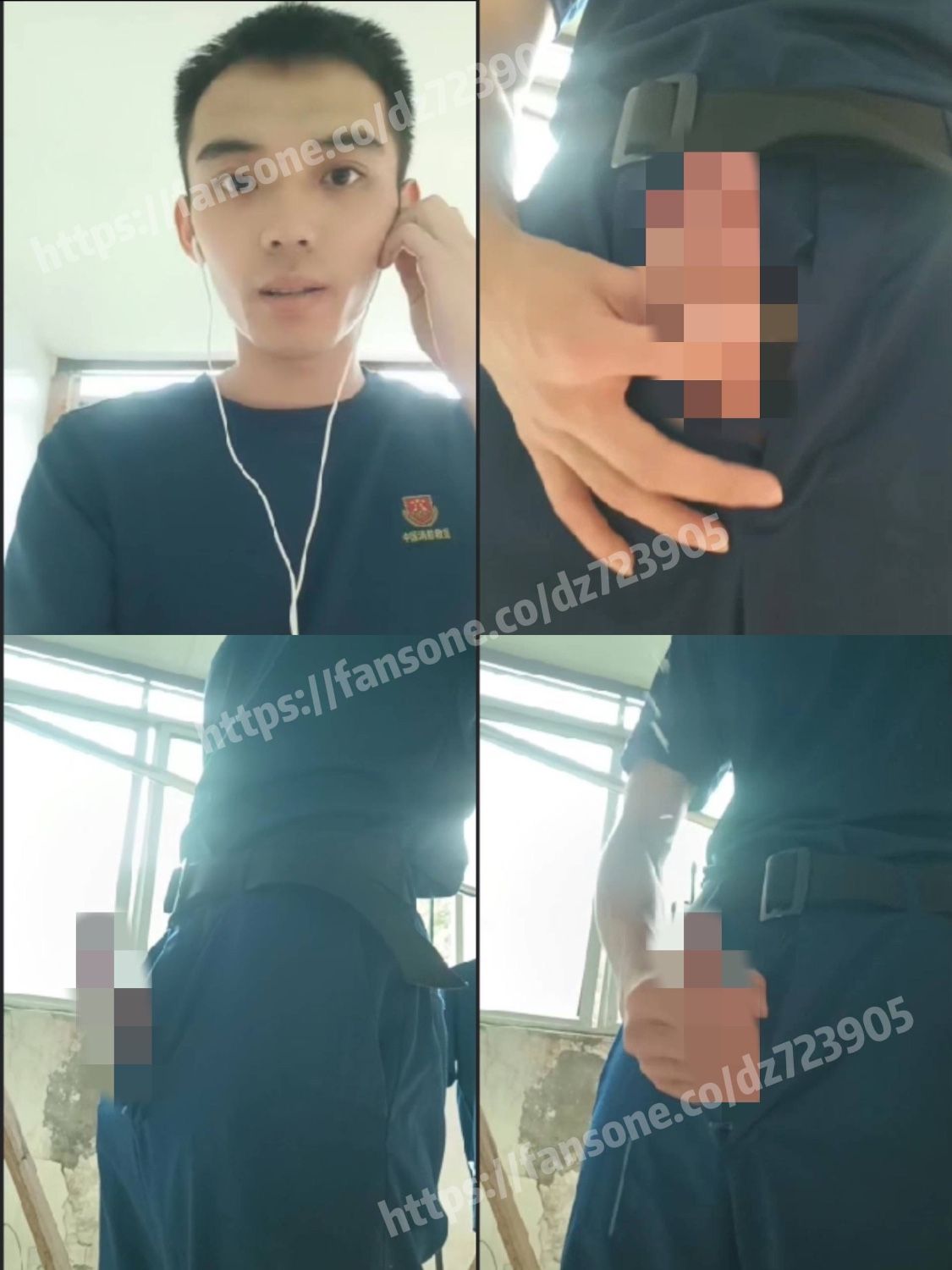 现役消防员在仓库✈️，弟弟好骚一直语言性爱，🐓又大又粗，最后一顿暴🐍