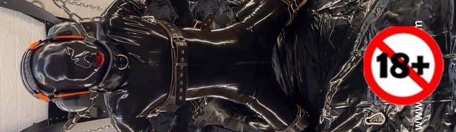 rubber slave heavry bondage