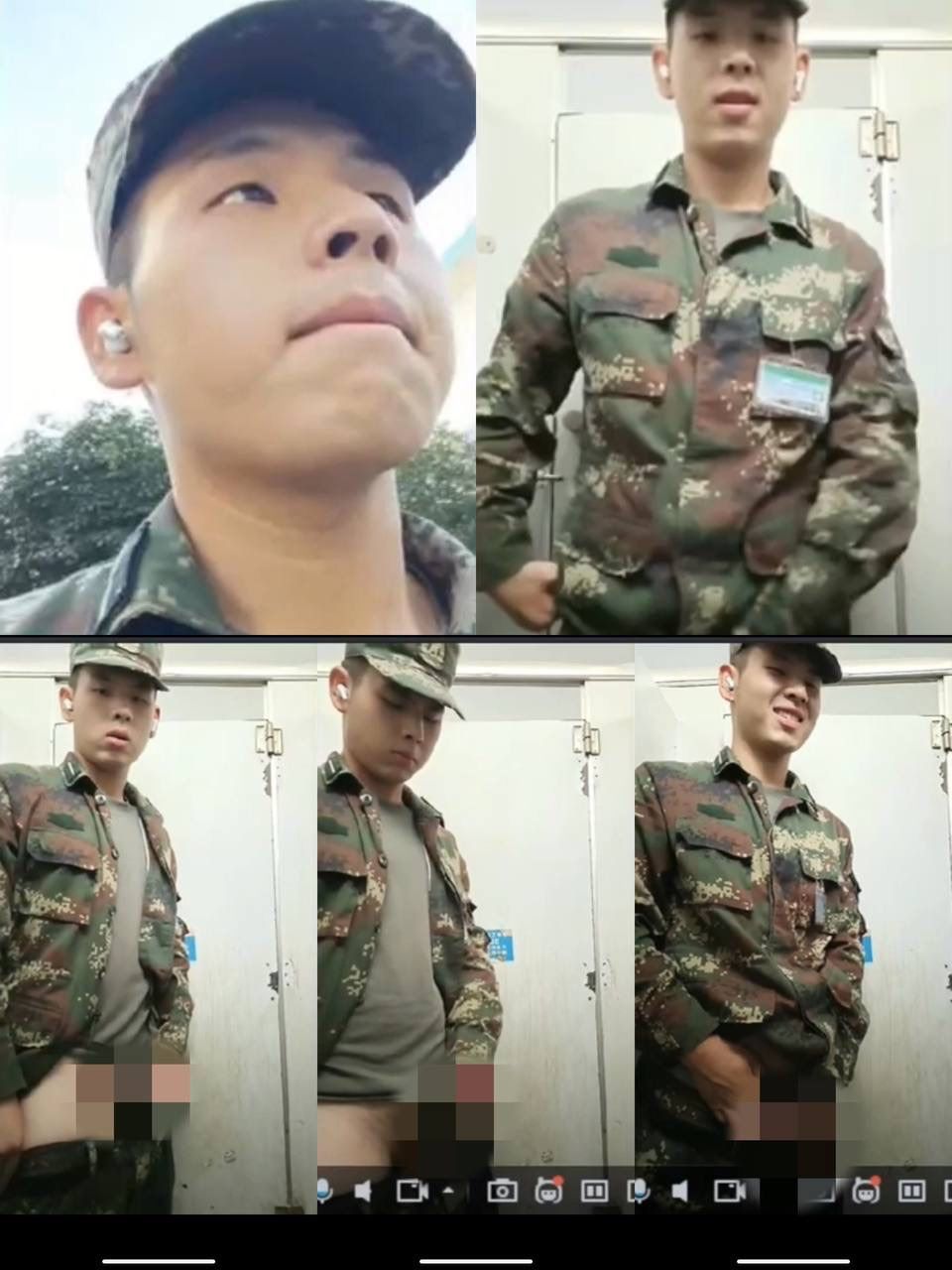 青涩的现役学员你们未来的排长，没想到有这么骚的一面吧，很像0感觉进入会很舒服，奶香奶香的射的精液也是奶白奶白的