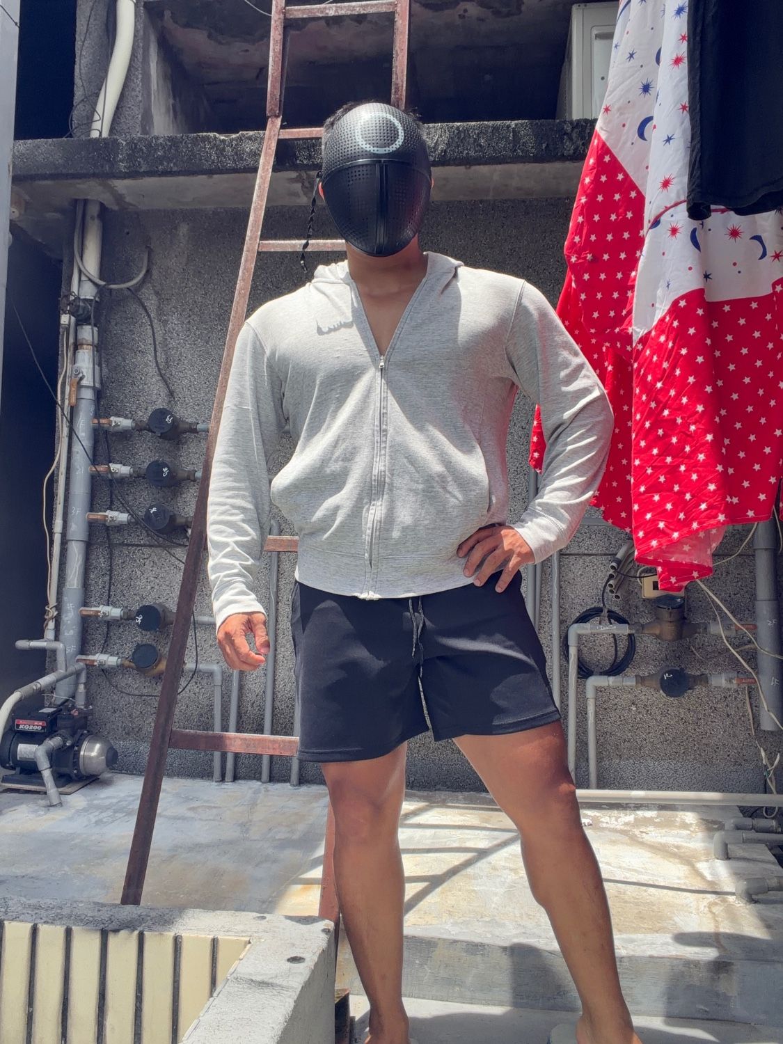 好天氣自然要曬衣服還要…..