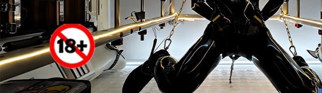 rubber slave bondage night