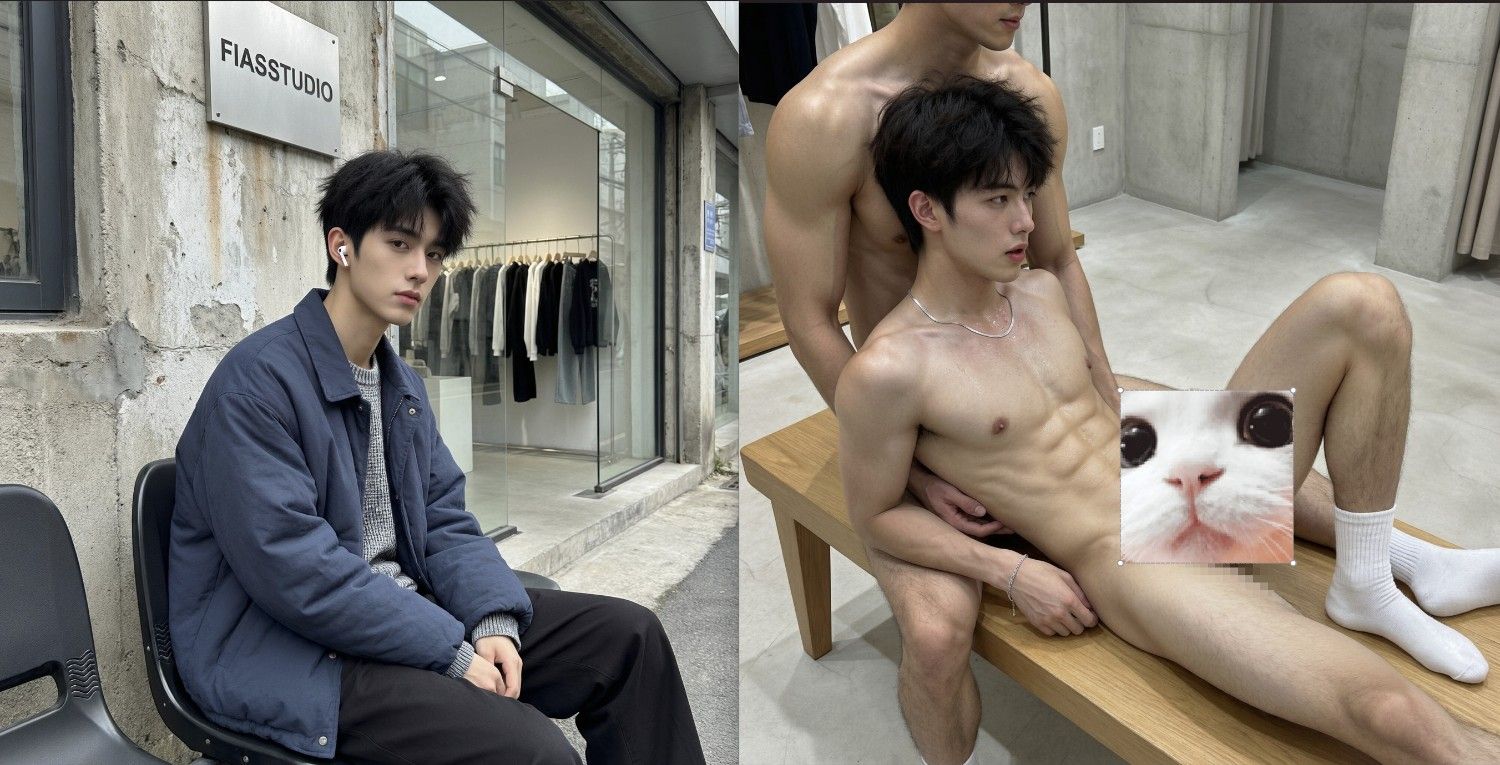 [fias Vol.004] 男大等固炮下班，被帶進店裡爆操